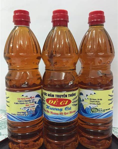 nước mắm đề gi