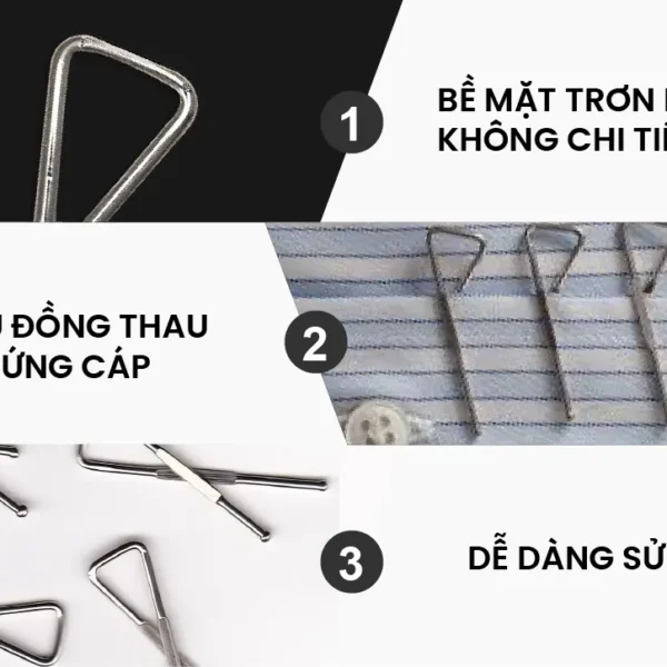 Kẹp sắt áo sơ mi (kẹp kim loại)