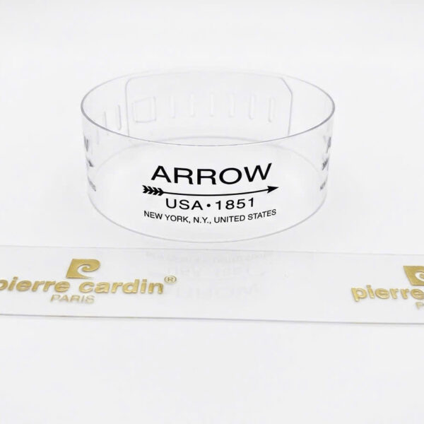 Khoanh cổ nhựa có in logo